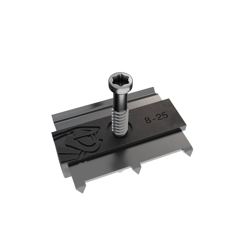 COBRA FASTENER HYBRID Clip 8-25 - 90 Clips inkl. Schrauben & Bit für Hartholz von COBRA FASTENER