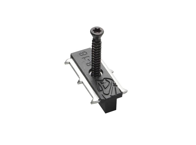 Cobra Fastener Cobra Hybrid Clip 8-18 S Montageset für WPC Schrauben 4,2x27 mm 90St. + Bit pro Set von COBRA FASTENER