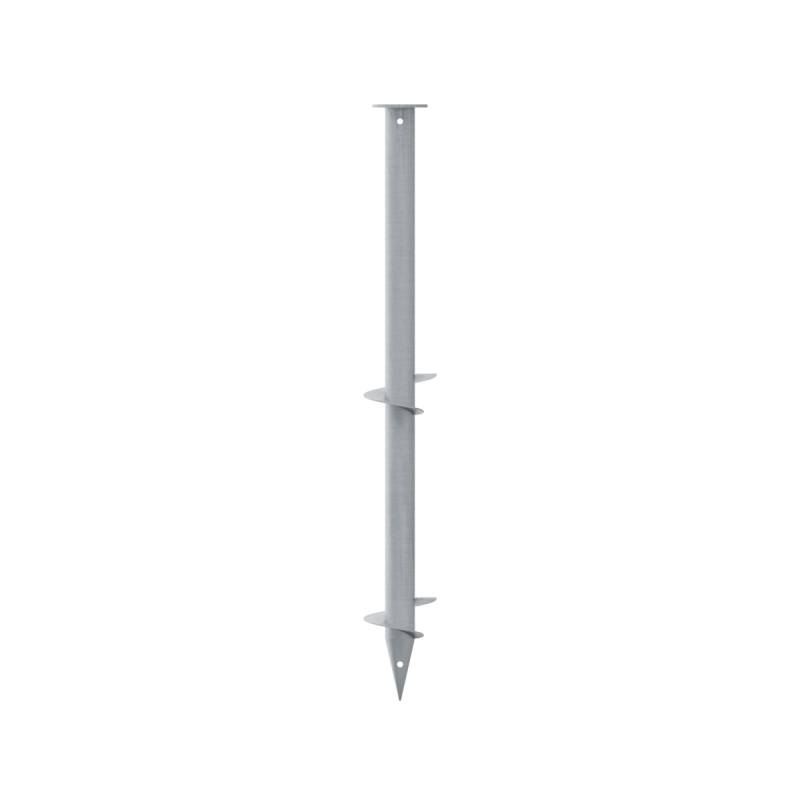 Cobra Fastener Fundamentgrundschraube Ø 60cm 1200mm für Strandmontage feuerverzinkt von COBRA FASTENER
