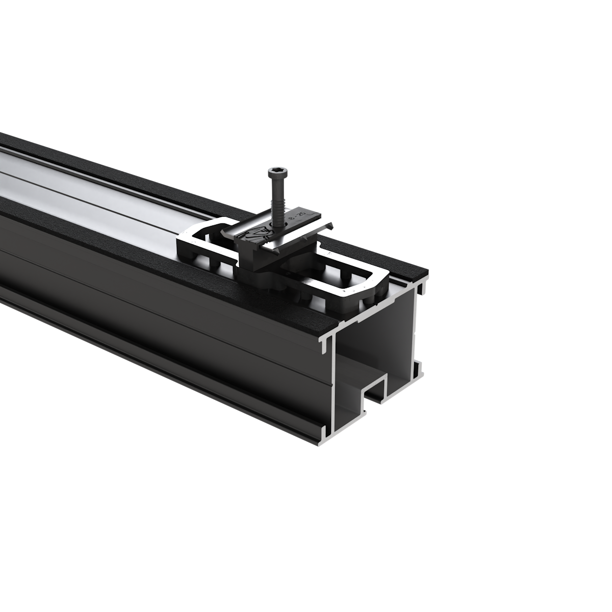 Cobra Fastener StructurAL Alu 60x80mm L-400cm RAL9005 von COBRA FASTENER