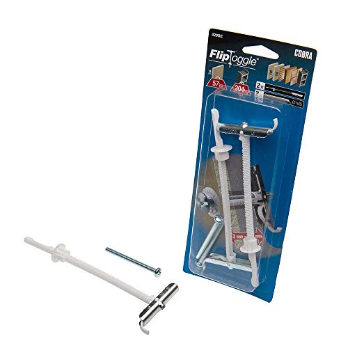 Cobra M5 FlipToggle Universal-Wandbefestigung für Gipskartonplatten von COBRA