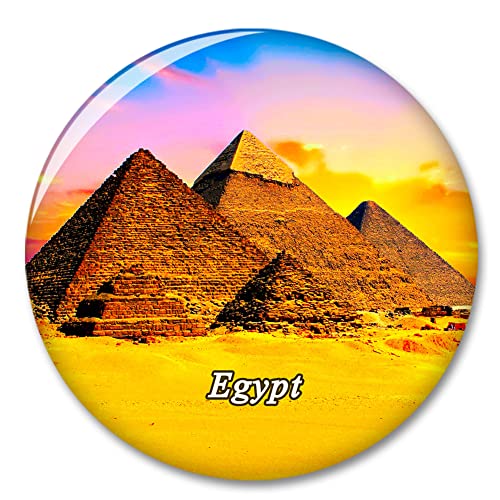 Ägypten Pyramiden Gizeh Kühlschrank Magnet Dekorativer Magnet Aufkleber Reise Souvenir Sammlung Tourist Stadt Geschenk Whiteboard Küche von COBREW