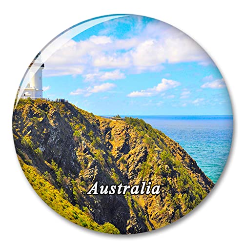 Australien Leuchtturm Byron Bay Kühlschrank Kühlschrank Magnet Dekorativer Magnet Aufkleber Reise Souvenir Kollektion Tourist City Geschenk Whiteboard Küche von COBREW