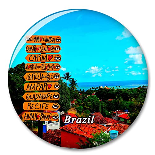 Brasilien Olinda Pernambuco Kühlschrankmagnet Dekorativer Magnet Aufkleber Reise Souvenir Sammlung Tourist Stadt Geschenk Whiteboard Küche Brasilien Olinda Pernambuco Kühlschrankmagnet Dekorativer Magnet Aufkleber Reise Souvenir Sammlung Tourist Stadt Geschenk Whiteboard Küche von COBREW