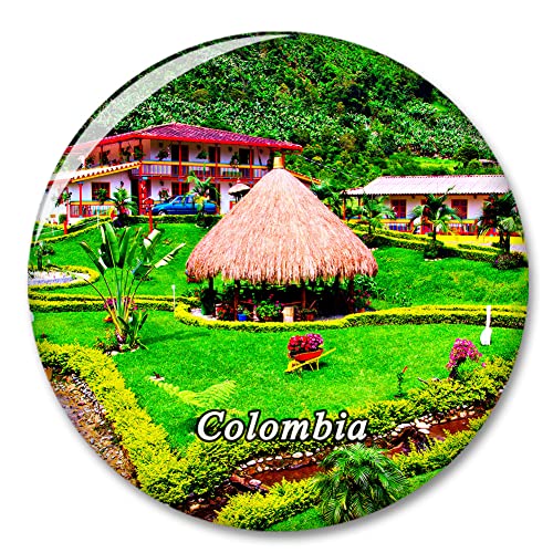 Kolumbien Kühlschrankmagnet Dekorativer Magnet Aufkleber Reise Souvenir Sammlung Tourist Stadt Geschenk Whiteboard Küche von COBREW