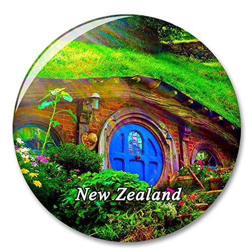 Neuseeland Haus Hobbit Kühlschrank Kühlschrank Magnet Dekorativer Magnet Aufkleber Reise Souvenir Kollektion Tourist City Geschenk Whiteboard Küche von COBREW