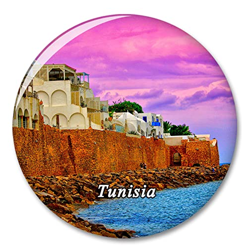 Tunesien Kühlschrankmagnet Dekorativer Magnet Aufkleber Reise Souvenir Sammlung Tourist Stadt Geschenk Whiteboard Küche von COBREW