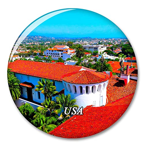 USA Amerika Santa Barbara Kühlschrank Kühlschrank Magnet Dekorativer Magnet Aufkleber Reise Souvenir Kollektion Tourist City Geschenk Whiteboard Küche USA Amerika Santa Barbara Kühlschrank Kühlschrank Magnet Dekorativer Magnet Aufkleber Reise Souvenir Kollektion Tourist City Geschenk Whiteboard Küche von COBREW