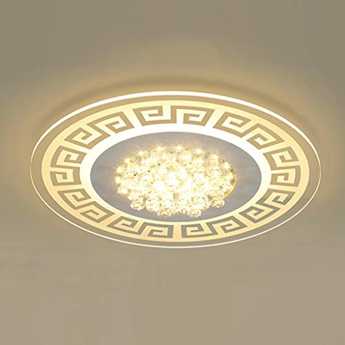 COCOL&Ultradünne LED-Deckenleuchte LED-Deckenleuchte, modernes minimalistisches Lampe, ultradünner Kristall- und Acrylkörper, Wohnzimmerbeleuchtung im Restaurant Lampen von COCOL