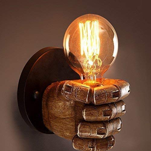 Wandleuchten Industrielle Lights Kreative Retro Vintage Wandlampe Metall Stil Hand Halten Licht Vintage Retro lampe Industrie Innenbeleuchtung Wände Leuchten [Energieklasse A+] von COCOL