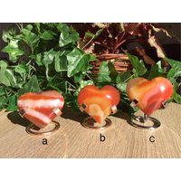Carnelian Heart von COCOROCRYSTAL