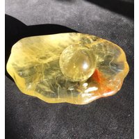 Citrine Bowl & Mini Sphere von COCOROCRYSTAL