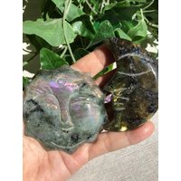 Labradorite Sun & Half Moon Labradorite Sun & Half Moon von COCOROCRYSTAL