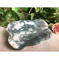 Moss Agate Bowl Moss Agate Bowl von COCOROCRYSTAL