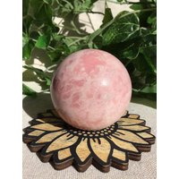 Pink Opal Sphere von COCOROCRYSTAL