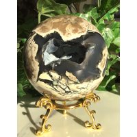 Volcano Agate Big Sphere Volcano Agate Big Sphere von COCOROCRYSTAL