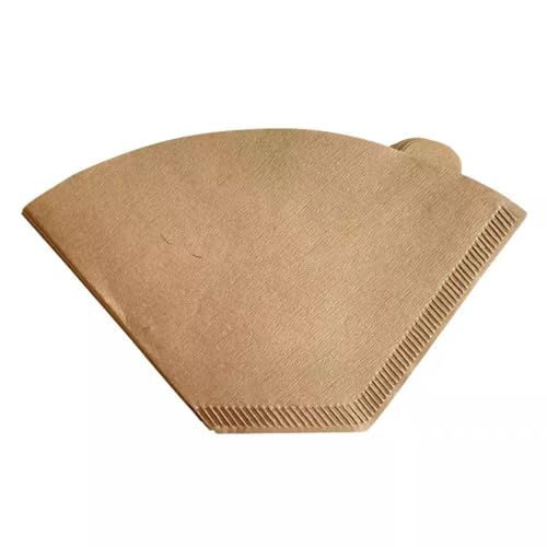 COCPZ&ZL 100 Stück Kaffeefilter Papier, U-Form Filter Kaffee Kaffeefilterpapier Kaffee Extraktionsfilter Coffee Filter Paper Kaffeezubehör für Zuhause Büro Filterbecher Handfilter (8-12 Tassen) von COCPZ&ZL