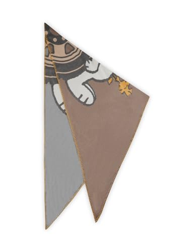 CODELLO Printed Triangle Polyester/Viscose - 128X128X180CM von CODELLO