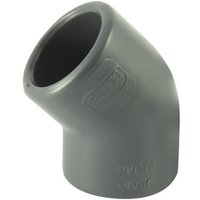 PVC-Druckbogen 45° Durchmesser 63 mm, weiblich weiblich PVC-Druckbogen 45° Durchmesser 63 mm, weiblich weiblich von CODITAL