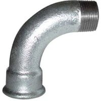 Codital - Winkelstück verformbar 90°, 50x60, männlich weiblich verzinkt großer Radius Codital - Winkelstück verformbar 90°, 50x60, männlich weiblich verzinkt großer Radius von CODITAL