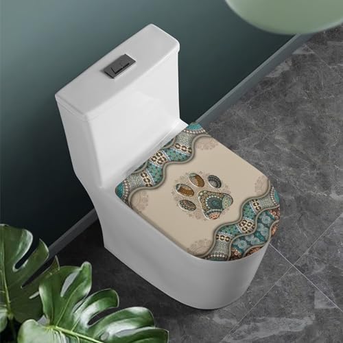 COEQINE Toilettendeckel Deckel Boho Dow Western Tribal Print Toilettendeckel Abdeckung Badezimmer Toilettensitz Deckelbezug Standard Runde Längliche Toilettendeckel Abdeckung Ersatz COEQINE Toilettendeckel Deckel Boho Dow Western Tribal Print Toilettendeckel Abdeckung Badezimmer Toilettensitz Deckelbezug Standard Runde Längliche Toilettendeckel Abdeckung Ersatz von COEQINE