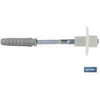 2-teiliges Set für Spüle, 8 x 100 mm Nylonmutter von COFAN