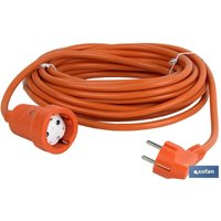 Bipolare Verlängerung mit seitlichem T/T-Kabel 16a250v, 25 m, Orange Bipolare Verlängerung mit seitlichem T/T-Kabel 16a250v, 25 m, Orange von COFAN
