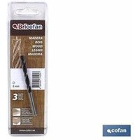 Bl 1 Einheiten Bohrer 3 Spitzen Bri Cofan 4 mm von COFAN