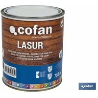 Cofan - Lasur Wasserschutz für Holz Nussbaum matt 750 ml von COFAN