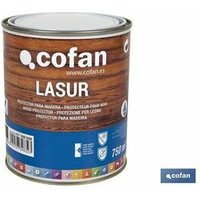 Cofan - Lasur Wasserschutz für mattes Holz Rosenholz 750 ml von COFAN