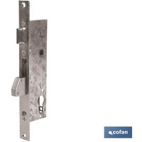D85e28 INOX Hebel-Einsteckschloss (kurzes L.) von COFAN