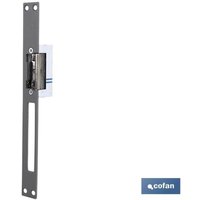 Elektrischer Türöffner, geflochten, Revers+Front, 250 mm, Grau, Acon Dc Elektrischer Türöffner, geflochten, Revers+Front, 250 mm, Grau, Acon Dc von COFAN