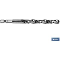 HSS-Mit Sechskantgriff 1/4" (Ø10 mm.) Metallbohrer COFAN 09735110 HSS-Mit Sechskantgriff 1/4" (Ø10 mm.) Metallbohrer COFAN 09735110 von COFAN