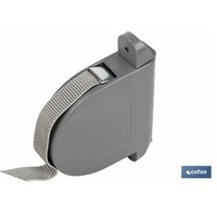 Graue Rollo-Kehrschaufel 6 m x 14 mm von COFAN