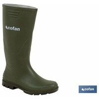 Grüner PVC-Hochwasserstiefel, Größe 40 von COFAN