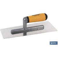 Hochglanzpolierte venezianische Kelle aus EDELSTAHL, 280 x 120 mm Hochglanzpolierte venezianische Kelle aus EDELSTAHL, 280 x 120 mm von COFAN