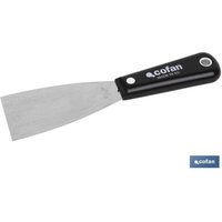 INOX-Spatel mit ABS-Griff 100 mm INOX-Spatel mit ABS-Griff 100 mm von COFAN