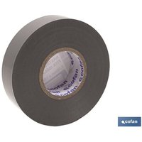 Isolierband 180 Mikrometer grau 19 mm x 20 Meter von COFAN