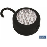 Lampe 24 led runder Magnet/Haken von COFAN