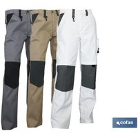 Lenoir-Arbeitshose, 280 g/m, Grau-Schwarz, T-60 Lenoir-Arbeitshose, 280 g/m, Grau-Schwarz, T-60 von COFAN