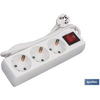 Mehrere Basis 3t. 1,4m Kabel mit Int. (16a-250v) von COFAN