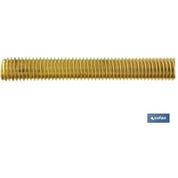 Messing-Gewindestange M-4 DIN 975 Messing-Gewindestange M-4 DIN 975 von COFAN
