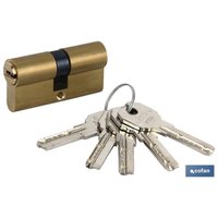 Nickel-Sicherheitszylinder für Normalschlüssel 35/35 Nickel-Long Cam Nickel-Sicherheitszylinder für Normalschlüssel 35/35 Nickel-Long Cam von COFAN