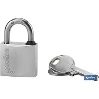 Quality Plus 40 mm Edelstahl-Vorhängeschloss von COFAN
