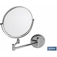 Runder Badezimmerspiegel, Vergrößerung 3, Modell Lagoa INOX 304 Runder Badezimmerspiegel, Vergrößerung 3, Modell Lagoa INOX 304 von COFAN