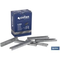 Schachtel mit Heftklammern 53/14 mm (5.000 Stück) von COFAN