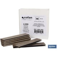 Schachtel mit Heftklammern 90/30 mm (4.000 Stück) von COFAN