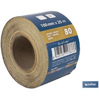 Schleifpapierrolle 100 x 25 MG80 Schleifpapierrolle 100 x 25 MG80 von COFAN