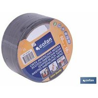 Cofan - Schwarzes amerikanisches Klebeband 190 Mikrometer 50 mm x 50 m von COFAN