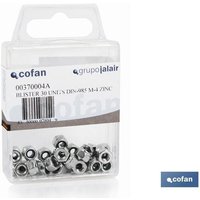 Selbstsichernde Sechskantmuttern aus Nylon DIN 985 M10 Zink Blister mit 2 Stück. Selbstsichernde Sechskantmuttern aus Nylon DIN 985 M10 Zink Blister mit 2 Stück. von COFAN